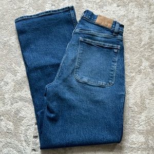 Madewell the perfect vintage wide leg jean in raynor wash size 28
